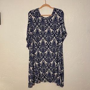 NWOT- Curvy Lily bracelet sleeve dress, size 2X.